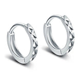 925 Sterling Silver Stud Earrings For Women Brincos