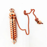 Screw Shape Pendulum for Dowsing Divination Reiki Healing Spiritual Wicca