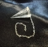 Extra Quartz Pendulum 3-4 cm Radiesthesia Therapy Stone