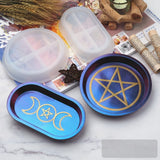 Triple Moon Goddess Plate Resin Mold Tools DropShip