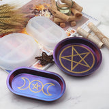Triple Moon Goddess Plate Resin Mold Tools DropShip