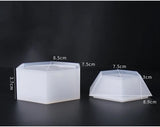 Pentagon Hexagon Storage Box Silicone Mold for Jewelry Making