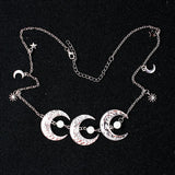 Vintage Luminous Crystal Head Chain for Women