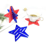 Star Silicone Coaster Molds for DIY Crafts