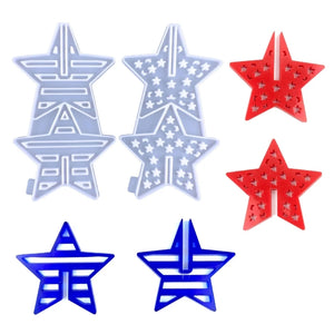 Star Silicone Coaster Molds for DIY Crafts