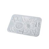 Pentagram Sun Flower Lightning Silicone Mold