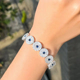 Pera Royal CZ Zircon Chain Bracelet Women Gift B031