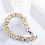 Pera Natural Oval Cubic Zirconia Bracelet