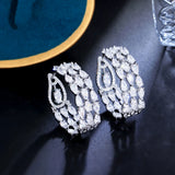 Geometric Circle Hoop Earrings for Women Party Jewelry