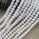 Baroque Freshwater Pearl Beads, 3-4mm, DIY Loose Pearl Jewelry