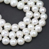 DIY Loose Pearl Jewelry,8mm Freshwater Pearl Strand,Potato Loose Beads