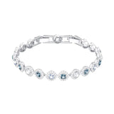 Double Love Pink Diamond Crystal Bracelet
