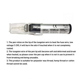 End Thread Cord Burner for Jewelry Making