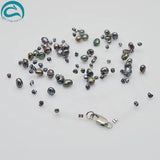 AA 4-8MM Illusion Floating Freshwater Pearl Necklace