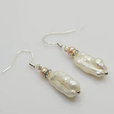 Purple Freshwater Pearl Earrings for Girls