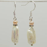 Purple Freshwater Pearl Earrings for Girls