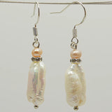 Purple Freshwater Pearl Earrings for Girls
