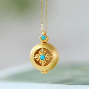 Buddha Statue Pendant Necklace