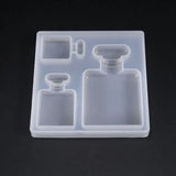Perfume Bottle Gemstone Patch Mold DIY Crystal Epoxy Glue Crafts Decorations Pen