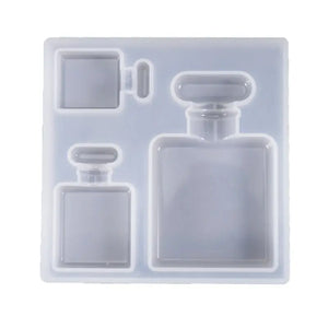 Perfume Bottle Gemstone Patch Mold DIY Crystal Epoxy Glue Crafts Decorations Pen