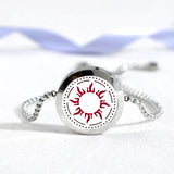 Tree of Life Aromatherapy Locket Bracelet Stainless Steel Diffuser Bracelet Men