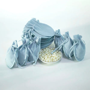Velvet Pouches Wedding Candy Gift Bag Personalized Logo
