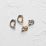 Twisted Rope Clip Earrings U Shape Ear Cuff