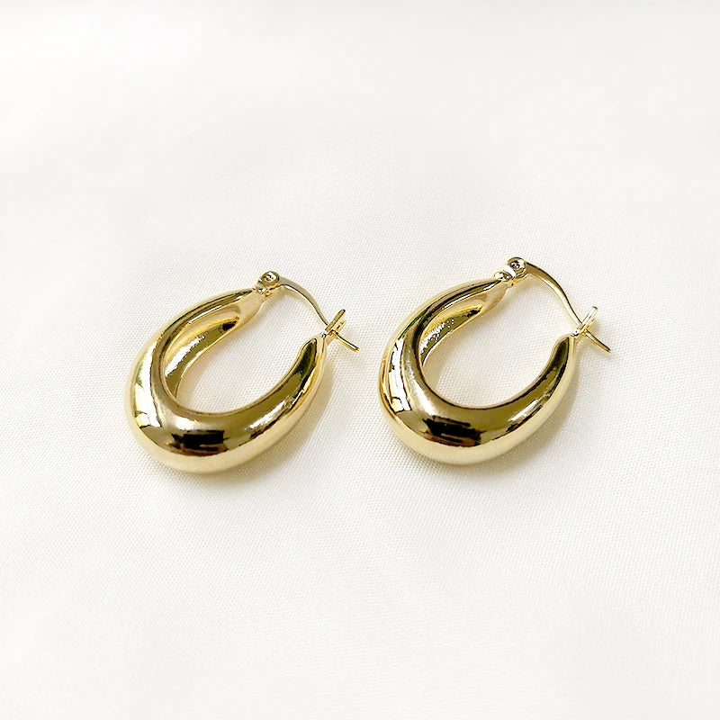 Peri'sBox U Shape Geometric Earrings for Women