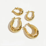 Peri'sBox U Shape Geometric Earrings for Women