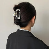 Peri'sBox 8 Designs Milk Cow Hair Clamps Acetate Acrylic Hair Clip Large