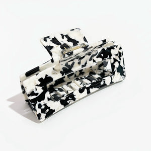 Peri'sBox 8 Designs Milk Cow Hair Clamps Acetate Acrylic Hair Clip Large