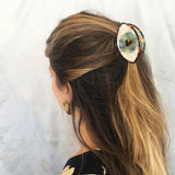 Resin Evil Eye Hair Claws Tortoise Leopard Hair Clips for Women