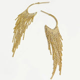 Peri'sBox Minimalist Tassel Dangle Earrings
