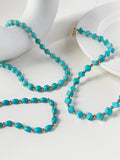 Peri'sBox Mix Stainless Steel Plated Beads Necklaces