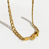 Punk Sexy Buckle Choker Necklace for Women