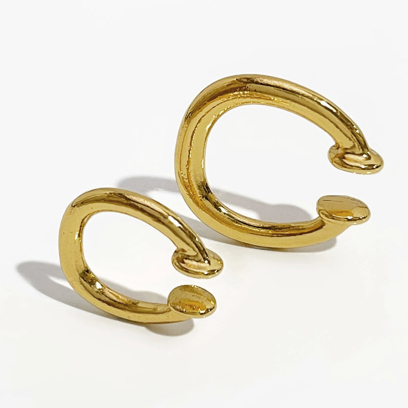Geometric Circle Ear Cuff Cartilage Earrings