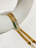 Peri'sbox Stainless Steel Mesh Bracelet with Cz Zircon Arm Jewelry