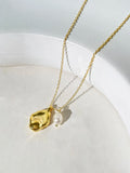 Peri'sbox Baroque Pendant Necklace with Pearl Teardrop - Great Gift Idea