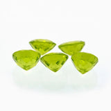 Peridot 7 mm Round Cut Gemstone