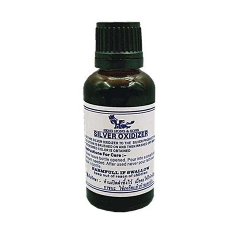 Silver Plating Solution 15ml DIY Pendant Silver Oxidizer Drop