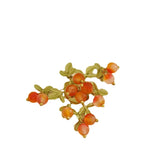 Rural Wind Persimmon Ruyi Brooch Pin for Clothing