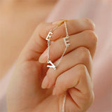 Personalised Name Letters Necklace Stainless Steel Custom Jewelry for Girls