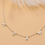 Personalised Name Letters Necklace Stainless Steel Custom Jewelry for Girls