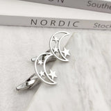 Personalised Star Moon Cufflinks for Men - Wedding Suit Shirt Cuff Links