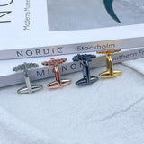 Life Tree Cufflinks Wedding Set for Men