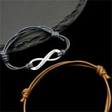Personalised Multicolor Infinity Bracelet for Women Men