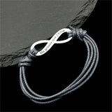 Personalised Multicolor Infinity Bracelet for Women Men