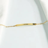Personalised Bar Bracelet,Custom Name Bracelet,Engraved Bracelets