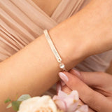 Personalised Birthstone Bar Bracelet Name Bracelet Stainless Steel Bar Jewellery