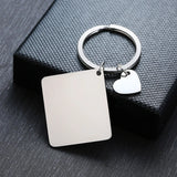 Personalised Calendar Keychain Date Anniversary Wedding Women Men Gift
